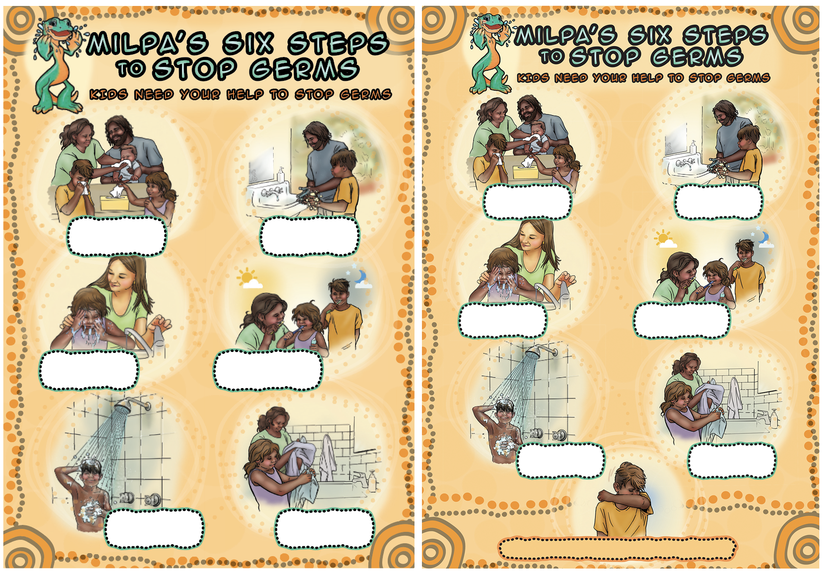 sample of 6 step adaptation without language